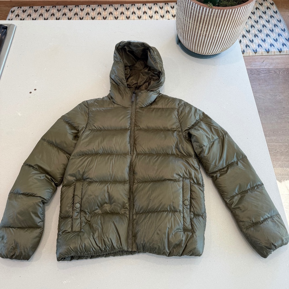 Patagonia women’s Hi-Loft Down Hoody Jacket (S)